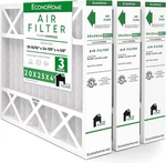 3PACK Econohome 20X25X4 Air Filter EHRF2025 Merv 11 Flow. Fixed Price $79.99.