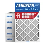 Aerostar 16X25X4 Merv 11 - Count Pleated Hvac, Furnace & Pack,. Fixed Price $167.55.