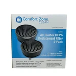 Comfort Zone Clean Air Purifier Hepa Filter CZAPH132 Charcoal Pack New. Fixed Price $12.99.