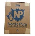 Nordic Pure & Furnace Pleated Filters 16X20X2 Merv 12 3-PACK Sealed. Fixed Price $44.99.
