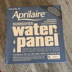 Aprilaire Water Panel Filter Fits Models 110, 220, 500, 500A, 500M, 550 & 558. Fixed Price $12.99.