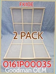 2 Pack FK10E Goodman Amana Ptac Air Filters Genuine Oem Part 0161P00035. Fixed Price $22.98.