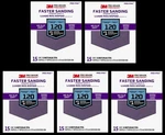 Packs 3M Pro Grade Precision Sanding 120 Medium 15/PACK, Total 75 Sheets. Fixed Price $39.50.