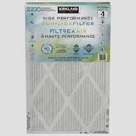 Kirkland Signature High Performance Air Filters 4 Pack 16 In. X 25. Fixed Price $49.99.