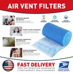 Air Vent Polyester Filter Roll Merv 8 Hvac Furnace Cut To Fit 12" X 140". Fixed Price $14.94.