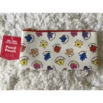Mr Men Little Miss Zipper Pencil Pouch Case New White Multicolor School Work Fun. Fixed Price $25.00.