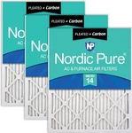 Nordic Pure 14X20X1 Pleated Air Filters Pk Merv (553). Fixed Price $33.99.