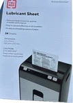 Staples Tru Shredder Lubricant Sheets, 8.5" X 6", 24/PACK (36395). Fixed Price $18.69.