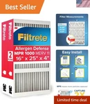 Pleated Electrostatic Air Filter 2-PACK Fits Lennox & Honeywell, Merv 11. Fixed Price $85.99.