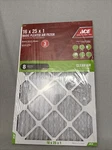 Brand New Ace Pleated Air Filter 16X25X1 Clean 8 Merv Rating Home. Fixed Price $6.50.