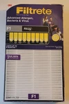 3M Filtrete F1 Advanced Allergen Bacteria & Virus True Hepa Air Purifier Filter. Fixed Price $17.99.