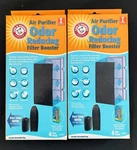 2 Boxes - Arm & Hammer Air Purifier Odor Reduction Filter Booster 4 Per Pack. Fixed Price $18.99.