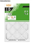 3 Pack - 16 X 25 (inches) Standard Pleated Air Filter Fpr Furnace. Fixed Price $21.82.