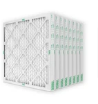 20X25X2 Merv Pleated Air Filters By Mann+hummel. Box Of 8.. Fixed Price $71.95.
