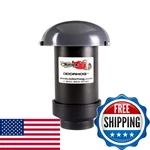 Odorhog Vent Stack Pipe Filter 4 Sizes Black Abs Mushroom Cap Removes Outdoor. Fixed Price $115.01.