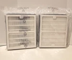 Fette 2-PACK Of Premium Quality Hepa Filters +8 Carbon Replacement. Fixed Price $19.99.