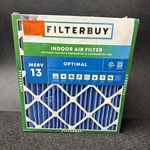 New Filterbuy Merv 13 Indoor Air 18X20X2 - Pack Of. Fixed Price $34.99.