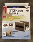 Sunbeam 2 Pack Universal Filters SFU001 Cool Mist Humidifier Cut To Size. Fixed Price $16.00.
