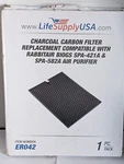 Lifesupplyusa Carbon Filter Replacement ER042 Rabbitair Biogs SPA-421A SPA-582A. Fixed Price $29.95.
