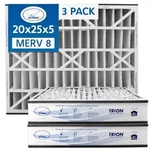 Trion Air Bear 255649-102 (3 Pack) Pleated Furnace Filter 20"X25"X5" Merv 8. Fixed Price $69.29.