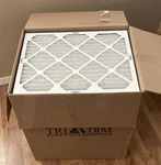 Tri Dim 12 Pack 16X20X2 Pleat Filters. Model# 2321620208-T. Brand New. Fixed Price $49.99.