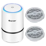 Costway Air Purifier True Hepa Carbon Filter Night Light Aromatherapy Usb. Fixed Price $55.73.
