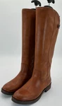 Frye And Co. Kellie Button Women's Size 6 Cognac Knee High Riding Boots Nib. Fixed Price $70.50.