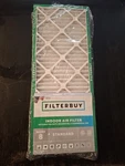 Lot Of 4 Filterbuy 12X30X1 Pleated Air Filters For Hvac Furnace (merv 8). Fixed Price $22.00.