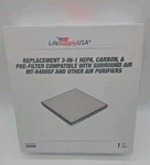 Lifesupplyusa ER580 Replacement Filter 3-IN-1 Set 12.1X11.42X1.1" New Pack. Fixed Price $26.00.