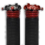 Dura-lift Garage Door Torsion Spring Red Left+right Wound Pair 0.225 X 27". Fixed Price $129.09.