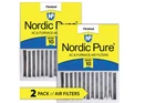 Nordic Pure 16 In. 20 Honeywell/lennox Replacement Merv 10 Air Filter (2PK. Fixed Price $49.80.