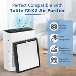 For Tolife Air Purifier TZ-K2, Pcs H13 Hepa Activated Carbon Pre-filter. Fixed Price $32.16.