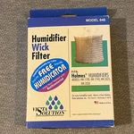 New Vista Solutions Humidifier Filter #846 Fits Holmes White-westinghouse Halls. Fixed Price $19.97.