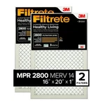 Filtrete 16X20X1 Air Filter, Mpr 2800, Merv 14, Healthy Living Ultrafine Part.... Fixed Price $74.22.