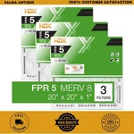 20X20X1 Pleated Air Filters Replacement For Furnace. Merv 8 Hvac Fpr 5 3-PACK. Fixed Price $18.99.