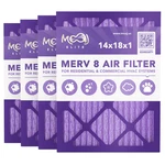 14X18X1 Air Filter 4-PACK Merv Moaj Elite Dust Defense Based In Usa Quality. Fixed Price $68.04.