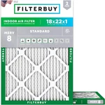Filterbuy 18X22X1 Merv Air Replacement Hvac Furnace. Fixed Price $104.88.