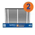 Aprilaire 413 Merv Filter 16X25X4 Whole House Purifier 2-PACK Allergy. Fixed Price $96.95.