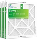 Trightfilters 24X24X1 Air Pack, Merv 8 Pleated Dust Defense. Fixed Price $73.99.