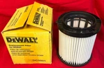Dewalt Replacement Filter, DC5001. Fixed Price $25.00.