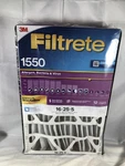 Filtrete 1550 High Performance Air Filter 16X25X5 Allergen Bacteria Virus. Fixed Price $30.00.