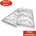 (2-PACK) Inner Air Filter 1-MICRON Industrial-strength Universal Design. Fixed Price $55.99.
