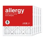 Airx Allergy Premium Filter Merv 11 6 Pack Conditioner Furnace Fil.... Fixed Price $101.28.