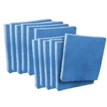 (12 Pack) 9-1/2 X Filter Pads Blue White Polysynthetic Media. Fixed Price $63.88.