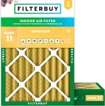 Filterbuy 17X21X4 Merv 11 Air Replacement Hvac Furnace. Fixed Price $184.85.