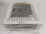 6-PACK 3M Filtrete 14X14X1 Basic Dust Clean Living Electrostatic Air Filters. Fixed Price $14.50.