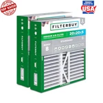 New 2-PACK Merv 8 Pleated Air Filter 20X20X5 Hvac Dust Defense Replacement. Fixed Price $79.87.