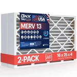 Bnx Trufilter 16X25X4 Merv 13 Air 2-PACK. Fixed Price $89.99.