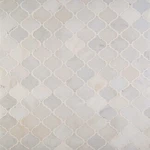Ackland AKM-S-3X3LNP-CA 12" Marble Arabesque/baroque Mosaic Iona Mist. Fixed Price $195.34.