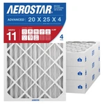 Breathe Cleaner Air Year Round - Aerostar 20X25X4 Merv 11 Filter Pack. Fixed Price $179.99.
